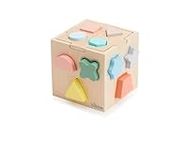 Bubble Wooden Shape Sorting Cube To