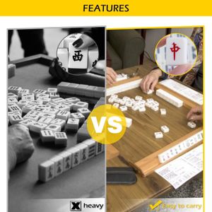 Dyna-Living Mini Mahjong Set – Portable Travel Game