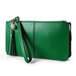 befen Women's Green Leather Wristle