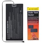 Aiicioo Reptile Heating Pad - Hermit Crab Heater Heat Mat for Reptiles Snake Lizard Terrarium 24 Watt