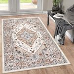 Pauwer Indoor Doormat, 32"x48" Non-Slip Absorbent Resist Dirt Entrance Mat, Washable Low-Profile Inside Floor Mat, Durable Front Back Door Mat Welcome Mat for Entryway