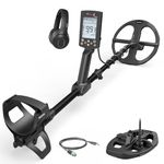 Nokta The Legend 2 Simultaneous Multi Frequency Metal Detector, Waterproof Detector for Adults with Wireless Headphones and 2 Search Coils, Powerful, Lighter, Smarter
