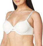 Warner's Women's Blissful Benefits Side Smoothing Underwire Bra, White, 16C