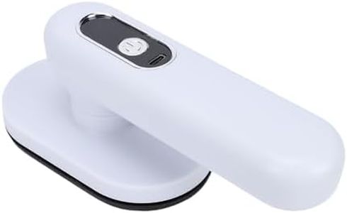 Bewinner Cordless Mini Travel Iron, Portable Dry Handheld Press with 3 Temperature Settings, USB Rechargeable - Fast Heat Wrinkle Remover for Clothes, Sewing