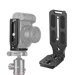 NEEWER L Shape Bracket Vertical QR Plate Universal DSLR Camera L Bracket with 1/4” Screw Arca Base Compatible with DJI Ronin Zhiyun Weebill Nikon Canon Sony Panasonic DSLR Camera