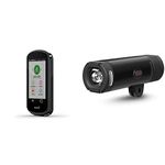 Garmin 010-01673-00 UT 800 Smart Headlight with Dual Out-front Mount and 1030 Plus, GPS Cycling/Bike Computer, On-Device Workout Suggestions
