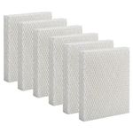 6 Pack Humidifier Wicking Hft600 Humidifier Filter T Replacement Compatible with Honeywell Hev615, Hft600 Humidifier Filter, Hft600 Filter T