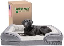 Furhaven Orthopedic Dog Bed for Lar