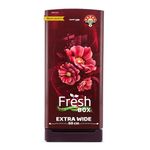 Voltas Beko, A TATA Product 183 L 5 Star Direct Cool Single Door Refrigerator (RDC215A/W0BWRTM0B00GO, Bonita Wine, Fresh Box and Quick Freeze Technology, with Base Drawer)