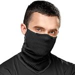 Naroo F5-2-in-1 Reversible Reusable Anti Dust Pro Neck Gaiter with Breathable holes for Winter Running Skiing Biking