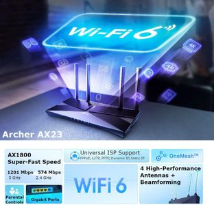 TP-Link Archer AX23 Wi-Fi 6 Router – Dual Band Gigabit Wireless