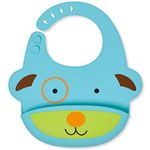 Skip Hop Zoo Fold & Go Silicone Bib