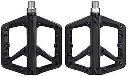 Mountain Bike Pedals, Road Bicycle Pedals, Lightweight Non-Slip Nylon Fiber Bicycle Platform Pedals for Road BMX MTB