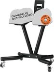 Lifepro Adjustable Dumbbell Stand for PowerFlow Pro & PowerFlow Max Adjustable Dumbbell Set - Adjustable Dumbbell Rack Stand for Convenience & Safety When Training - Durable Adjustable Weights Stand