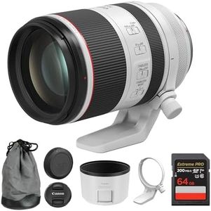 Canon RF 70-200mm f/2.8 L is USM Lens | Pro-Level Versatility in a Compact Design (3792C002) + 64GB Memory Card