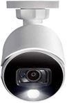 Lorex 4K Analog Security Camera – Outdoor & Indoor Add on Wired Camera Wired Surveillance System for Home & Business - Active Deterrence, Color Night Vision, HD Recording