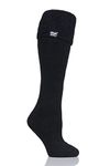 HEAT HOLDERS Ladies 1 Pair SockShop Wellington Boot Thermal Socks Black 4-8