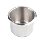 Stainless Steel Cup Holder Insert Cup Base for Motor Homes RV Car Auto