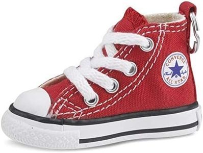 Converse Portachiavi All Star Chuck Taylor Sneaker Keychain Autentico, Donna, Rosso/Bianco, 2x2, Rosso/bianco