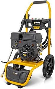 VITO - Nettoyeur haute pression thermique 250 bar 7CV Tuyau HP 8mètres 4 buses