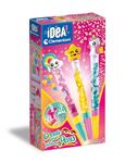 Clementoni - Idea - Create Your Fantasy Pens - Assemble 3 Personalized Pens – Laboratory Science Set - Art and Craft Kit - Educational Playset - Multilingual - 18827