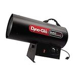 Dyna-Glo Silent Flame 125,000 BTU Propane Forced Air Heater Black