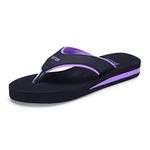 DOCTOR EXTRA SOFT Care Diabetic Orthopedic Pregnancy Flat Super Comfort Dr Flipflops and House Slippers For Women's and Girl's D-18-Purple-7 UK