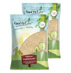 Food to Live Steel Cut Oats, 20 Pounds - 100% Whole Grain Irish Oats, Quick and Easy Cooking Oatmeal, Hearty and Nutritious Cereal, High in Fiber and Protein, Raw, Unprocessed, Vegan, Kosher, Bulk