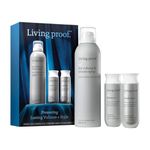 Living Proof Volume + Style Limited Edition Hair Gift Set | Dry Volume & Texture Spray + Travel Size Full Shampoo & Conditioner | 2x vVolume, Instant Texture + Heat Protection up to 210°C