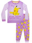 Pokémon Girls Pyjamas | Pikachu Pyjamas | Pikachu PJs For Girls | Pink 10-11 Years