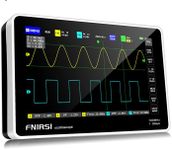 FNIRSI mini Oscilloscope Fnirsi-1013D Digital Tablet Oscilloscope Dual Channel 100M Bandwidth 1GS Sampling Rate Mini Tablet Digital Oscilloscope(-1013D)