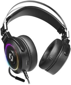 Speedlink ORIOS RGB 7.1 PC Gaming Headset - avec micro flexible, éclairage RGB, noir