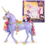 Unicorn Academy, Interactive Rainbow Light-up Wildstar Unicorn Toy with Lights, Sounds & Music, Dolls & Unicorn Toys for Girls Ages 4 and up