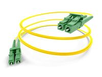 SpeedaLite Fiber Optic Cable Single Mode 9/125 DX LC(APC)-LC(APC) 7 Meter |OS2 |SM | Duplex