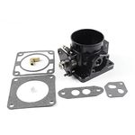 RSSTRIIEN 75MM Aluminum Intake Manifold Throttle Body For Ford Mustang GT Cobra LX 5.0L 86-93