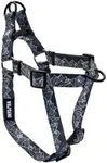 Wolfgang Premium No Pull Dog Harness, Dog Harness for Large Dog, Durable & Easy to Clean Nylon with Quick Clip Buckles, for Training & Daily Use, Made in USA, WolfMtn Print, (1 Inch x 20-30 Inch)