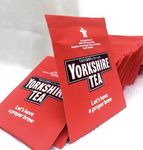 50 x Yorkshire - Individual Enveloped Tagged Tea bags By Shop4Choice