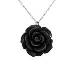 Essens - Necklace ROSE - LOVE JEWELRY Collection - Ceramic and Sterling Silver 925 - Women's Jewelry