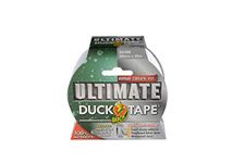 Duck Tape Ultimate Cloth Tape Silver 50mm x 25m, The Ultimate High Strength Waterproof Gaffer and Duct Adhesive Cloth Repair Tape