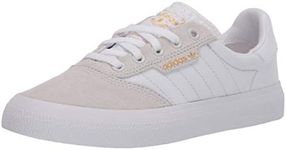 adidas Originals 3Mc Crib Shoe, Crystal White/Gold Metallic, 5.5 M US