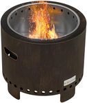 Outsunny Smokeless Fire Pit, 45cm P