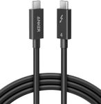 Anker Thunderbolt 4 Certified Cable, 6.6 ft USB-C to USB-C Cable with 100W Charging, Supports 8K Display and 40 Gbps Data Transfer, for iPhone 17/16/15, MacBook, iPad, Samsung Galaxy S23, and More
