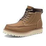 Bruno Marc Men's Winter Snow Boots Fashion Casual Comfort Warm Boots,SBCH2302M-1,Brown,Size 8 M US