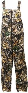 HOT SHOT Youth Insulated Camo Bib, Adjustable Height, Leg Zippers, Realtree Edge Camo - Designed for all day comfort, Small