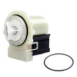 8181684 Washer Drain Pump Motor Replacement for Kenmore May-tag Whirlpool Washing Machine Part Replaces 280187 285998 AP3953640 8182819 8182821