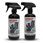 Arrest My Vest Odor Eliminating Spray for Body Armor, K-9's and vehicles 2 16 oz bottles, 1 Midnight Fragrance and 1 Unscented. Completely safe on all body armor, fabrics, upholstery and leather