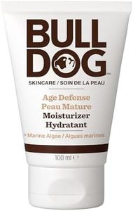 Bulldog Skincare Age Defense Moisturizer for Men, Nourishing Lotion 100mL