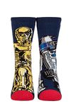 HEAT HOLDERS SOCKSHOP Kids 1.6 TOG Lite Star Wars R2D2 & C3P0 Thermal Socks Pack of 1 Navy 12.5-3.5