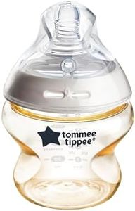 Tommee Tippee Baby Bottles, Natural Start PPSU Anti-Colic Baby Bottle with Slow-Flow Breast-Like Teat, 150ml, 0m+, Self-Sterilising, Baby Feeding Essentials, Pack of 1