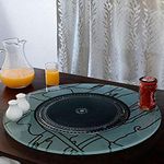 Sri Shubham JVS Toughened Lazy Susan, Opera (24-inch).